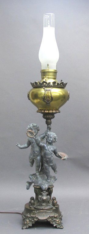Antique "Triumph of Art' Juno Lamp (1 of 7)