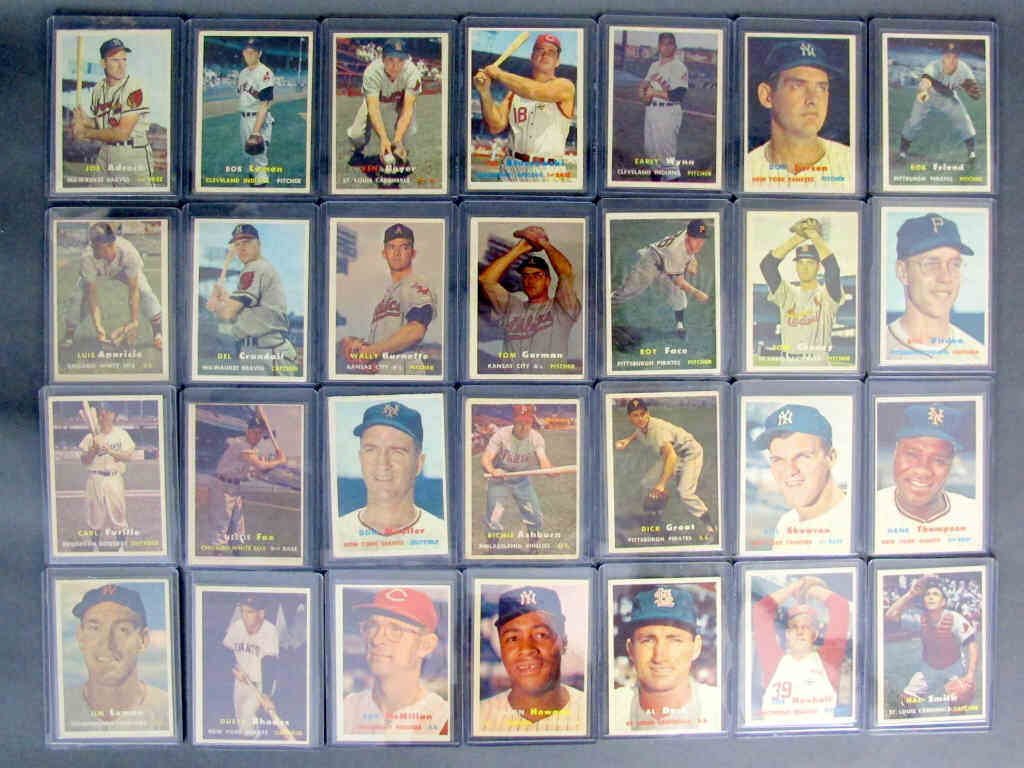 93 - 1957 Topps Baseball Cards (1 of 3)