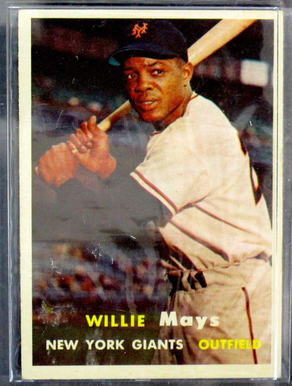 Willie Mays Baseball Card (1 of 2)