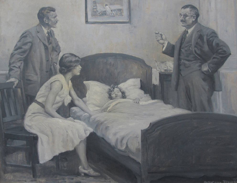 Anton Fischer Original Oil on Canvas (1 of 2)