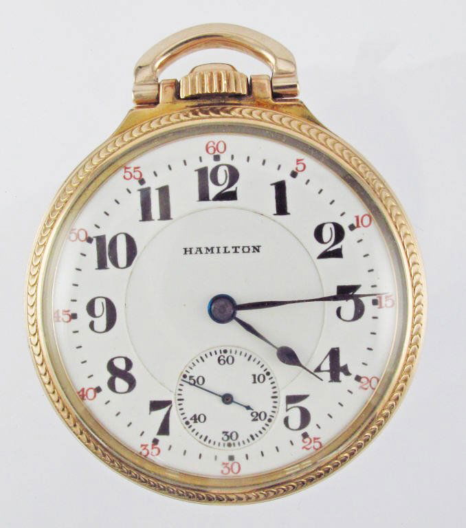 HAMILTON Pocket Watch 992 Movement (1 of 4)