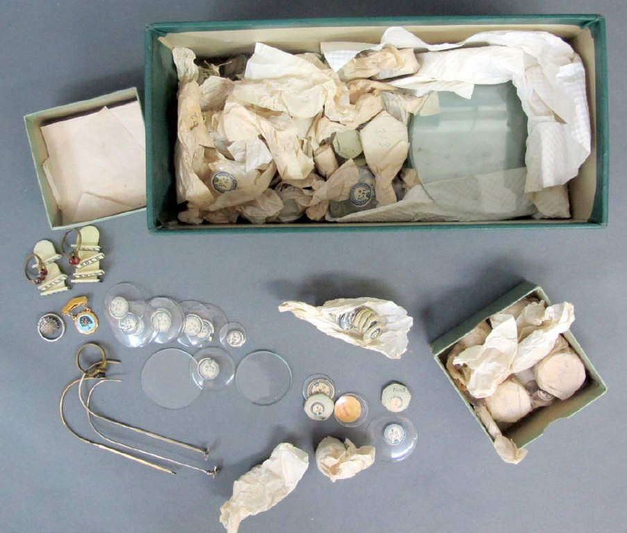 Group of Watch Crystals, Etc. (1 of 5)