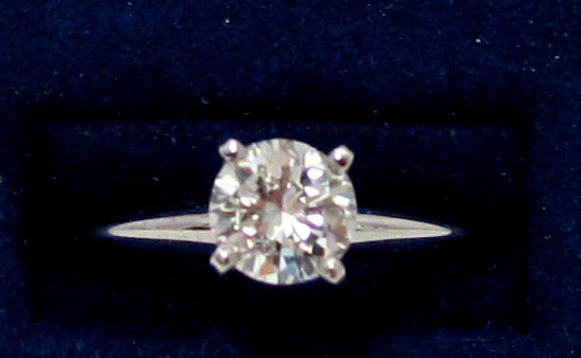 3/4 Ct. Solitaire Diamond Engagement Ring (1 of 3)