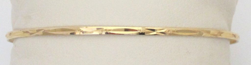 14K Gold Bangle Bracelet (1 of 3)
