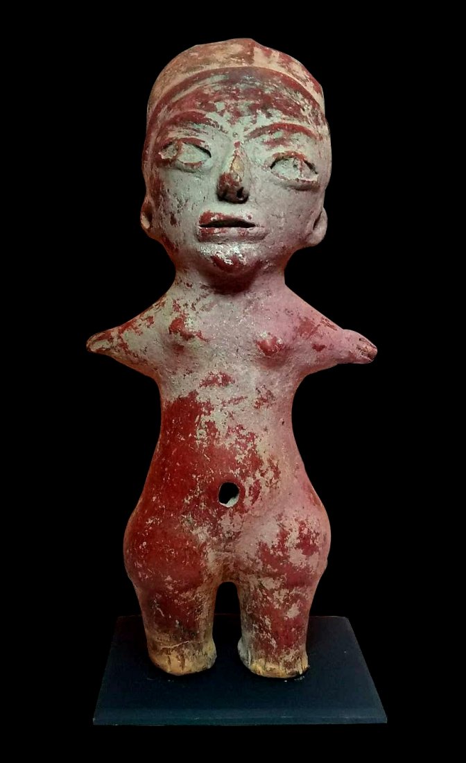 Large Pre-columbian Tlatilco Standing Figure (1 of 3)