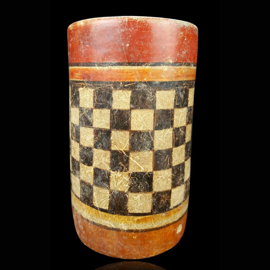 Pre-Columbian Mayan Vase (1 of 2)