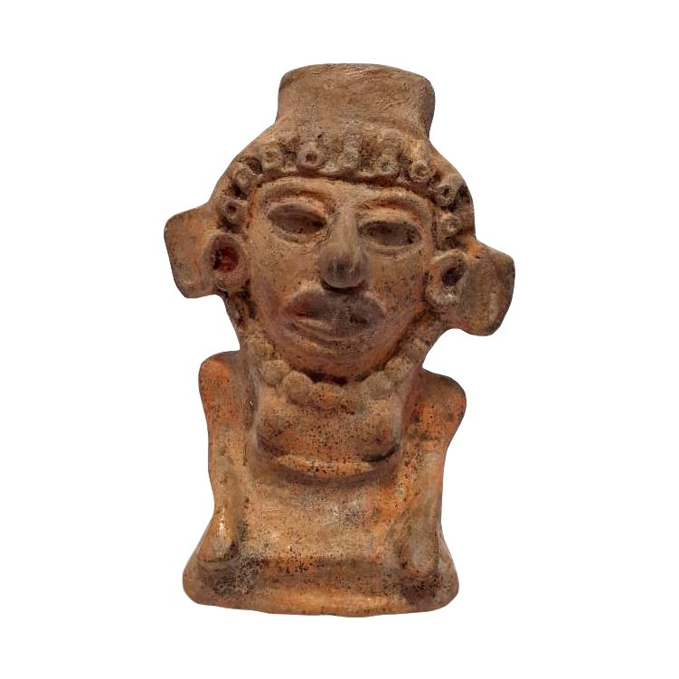 Pre-columbian Maya Pottery Figure (1 of 4)
