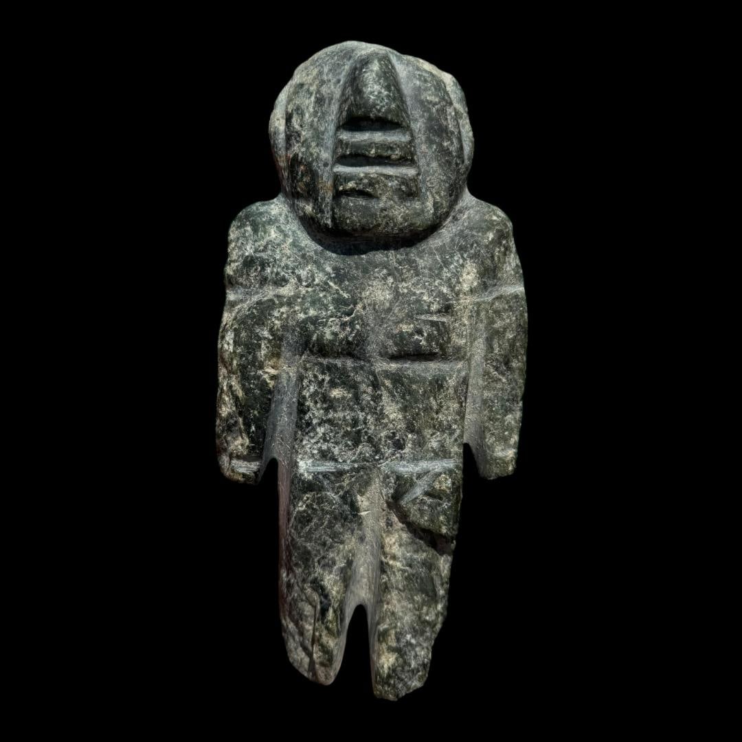 Large Pre-Columbian Chontal stone figure (1 of 6)