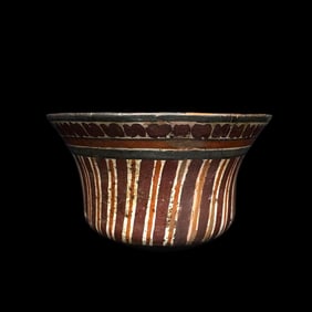 Pre-Columbian Nazca Polychrome Pottery Bowl