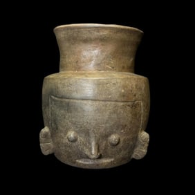 Pre-Columbian Chavin pottery vessel - TL tested