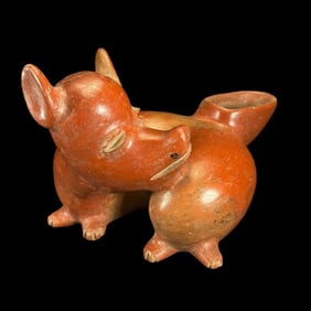 Rare Pre-Columbian Colima pottery dog - TL tested