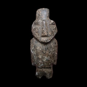 Pre-Columbian Chontal/Teotihuacan stone figure