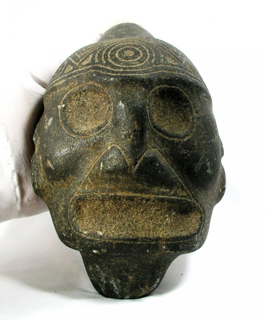 Pre-columbian Taino Stone  Mask (1 of 5)
