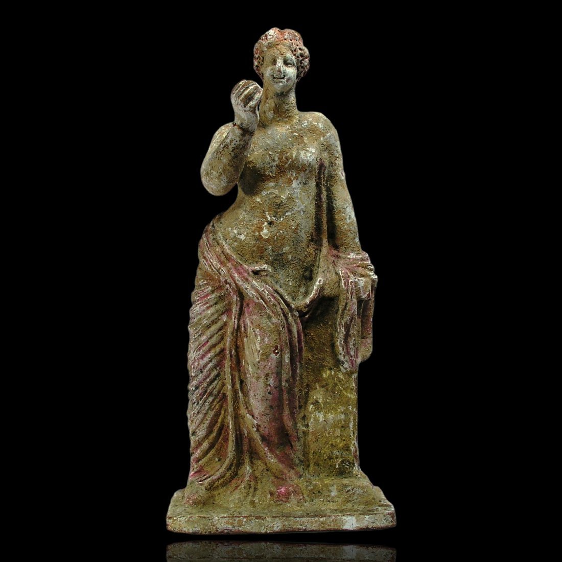 Ancient Greek Tanagra Statue (1 of 4)