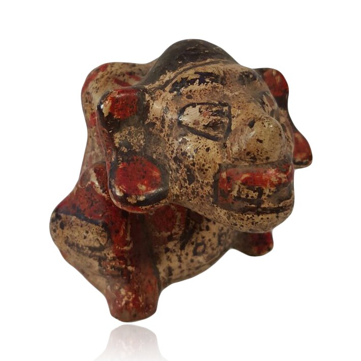 Rare Pre-columbian Nicoya Hunchback Figure (1 of 5)