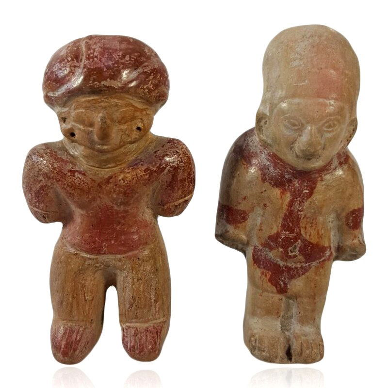 Two Pre-columbian Ecuadorian Figures (1 of 2)