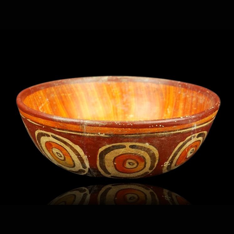 Pre-columbian Maya Painted Bowl (1 of 5)