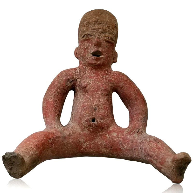 Large Pre-columbian Tlatilco Seated Baby Figure (1 of 1)
