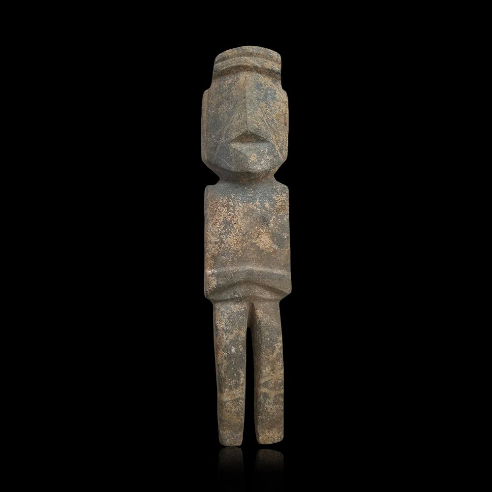 Large Pre-columbian Mezcala Stone Figure (1 of 4)