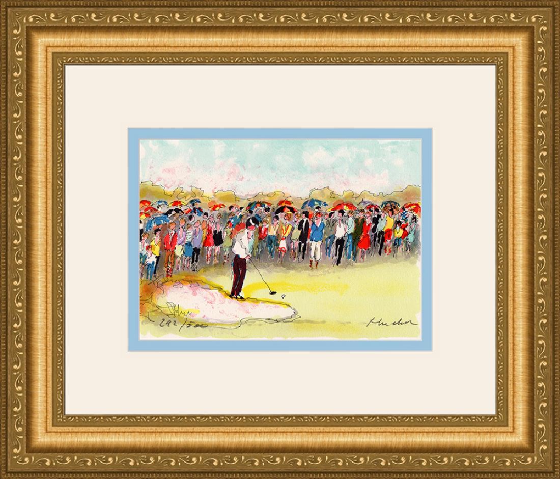 Urbain Huchet Signed Limited Edition Golf Lithograph (1 of 2)
