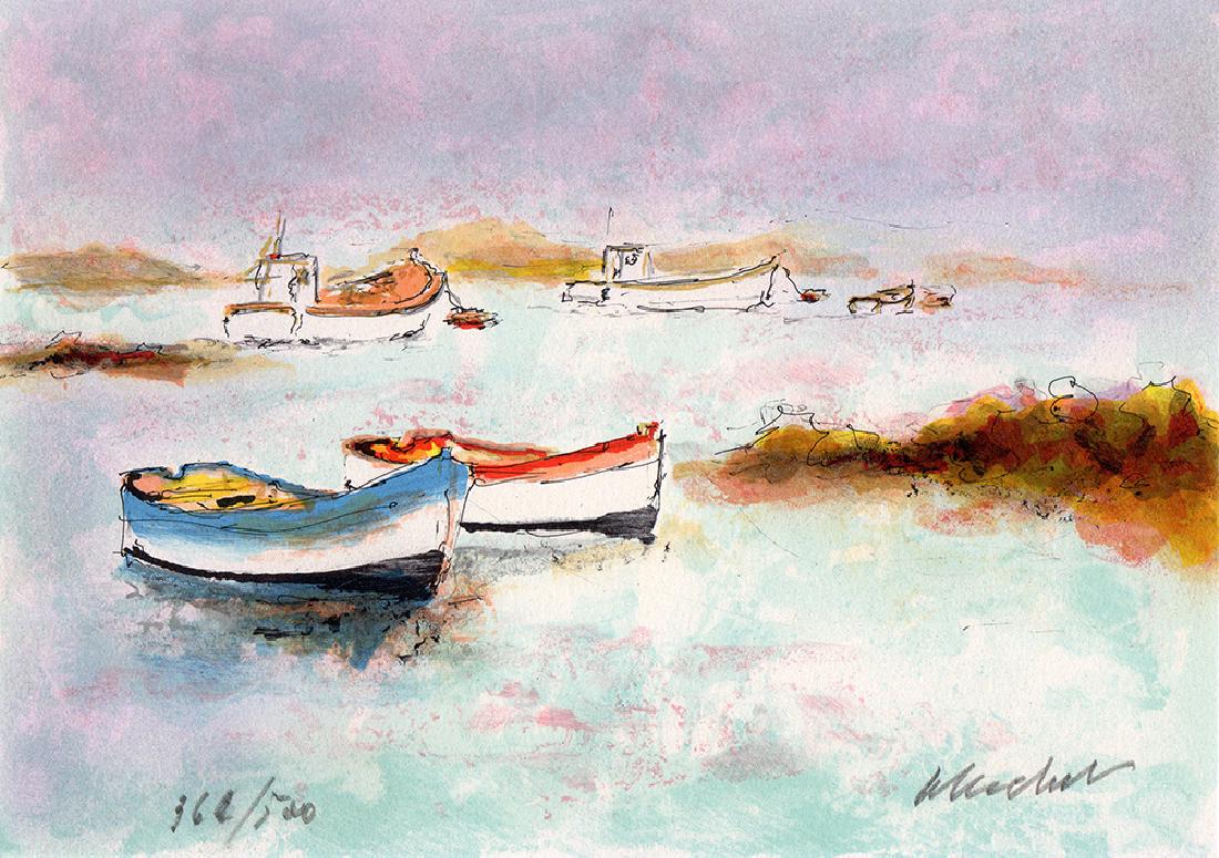 Huchet Tableau Marin I Signed Limited Edition Framed (1 of 1)