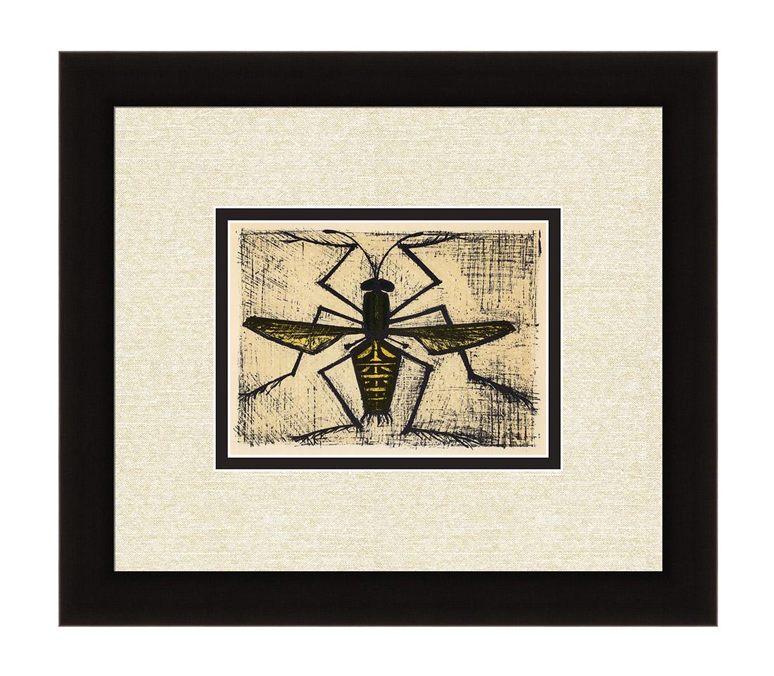 Bernard Buffet Lithograph Framed 1967 Bee (1 of 2)