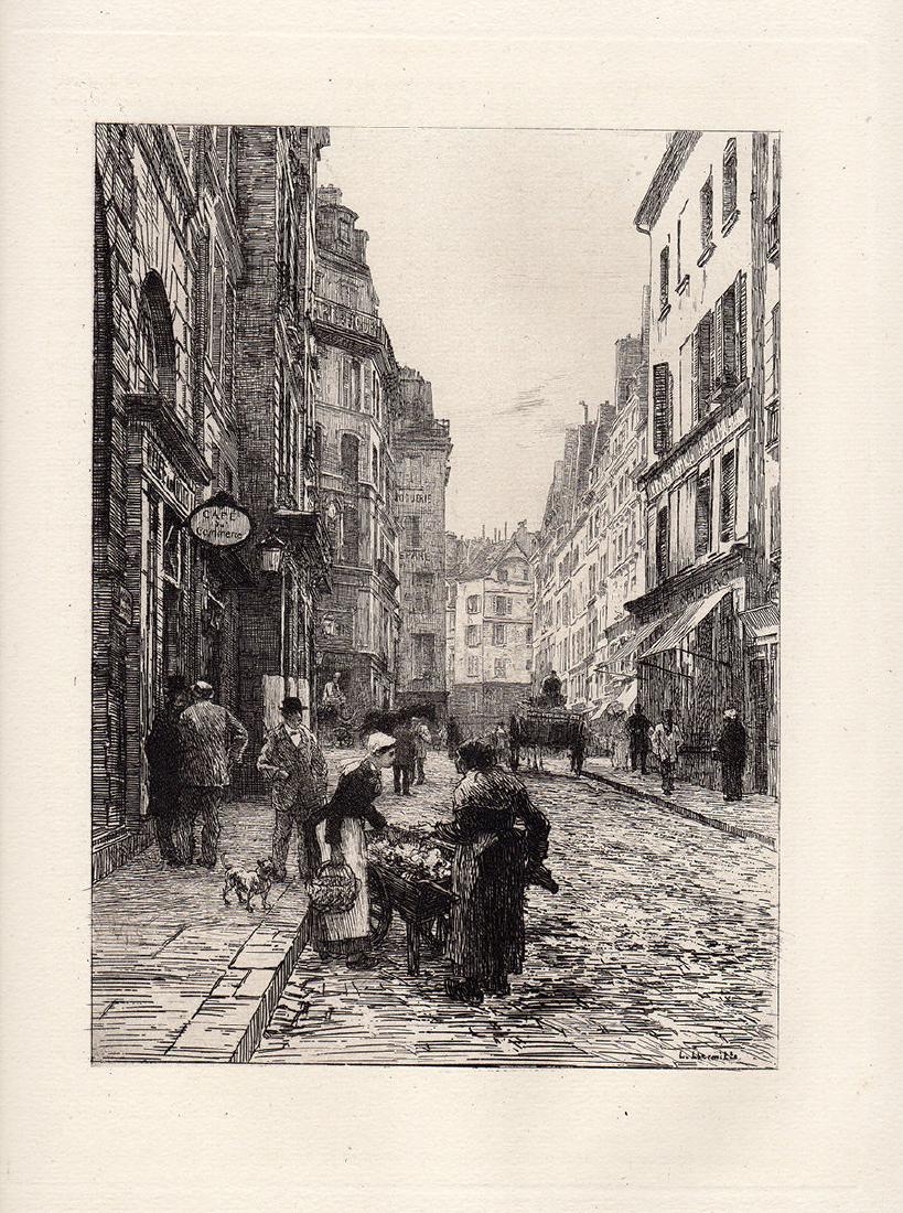 Leon Auguste Lhermitte Rue St. Andre (1 of 2)