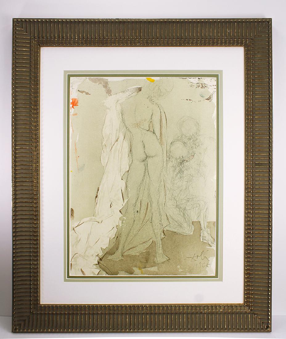 Salvador Dali Original 1967 Lithograph Framed (1 of 2)