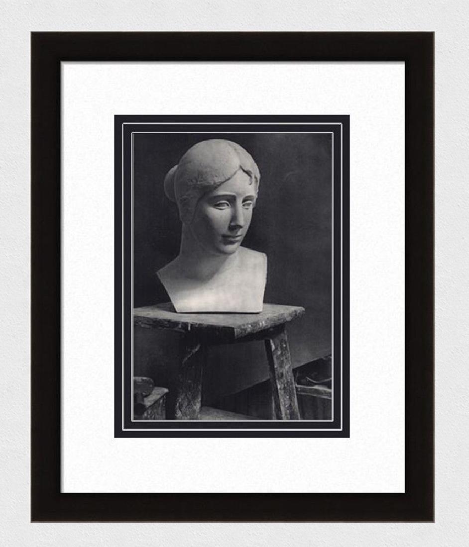 1930's Brassai Aristide Maillol's Studio Photogravure: Brassai. (Hungarian-French, 1899-1984). Aristide Maillol's Studio X. Antique Photogravure. 1937-1940. Excellent. Teriade. Draeger Freres. Image size 8 1/4 x 12 1/2 inches. Approximately 18 x 22 inches