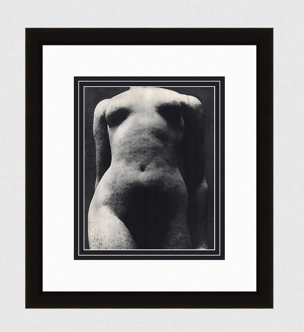 Blumenfeld Sculpture Maillol 1930's Photogravure: Erwin Blumenfeld. (German, 1897 - 1969). Nude Sculpture III - Aristide Maillol. Antique Photogravure. 1937-1940. Excellent. Teriade. Draeger Freres. Image size 9 3/8 x 11 5/8 inches. Approximately 19