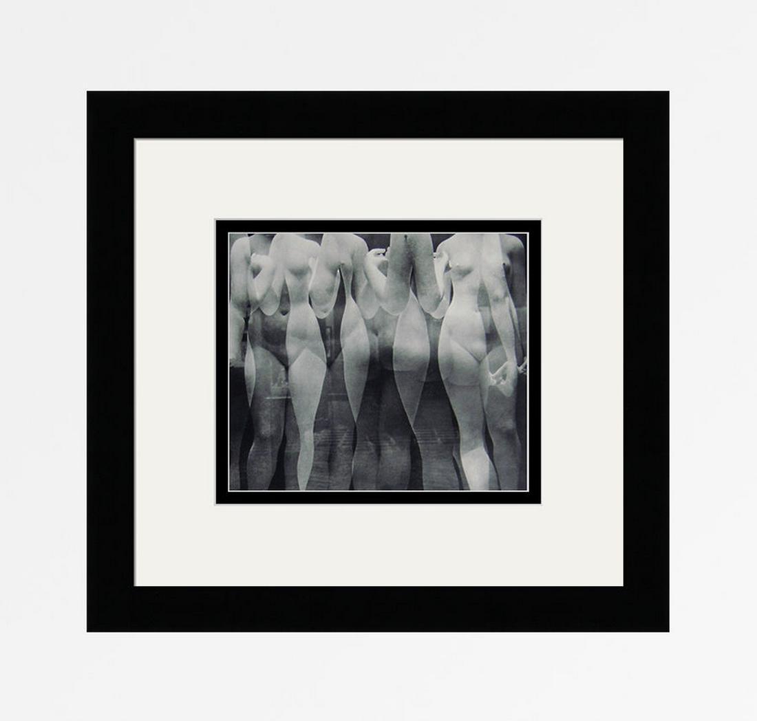 Blumenfeld Nude Sculpture 1930's Photogravure: Erwin Blumenfeld. (German, 1897 - 1969). Nude Sculpture V - Aristide Maillol. Antique Photogravure. 1937-1940. Excellent. Teriade. Draeger Freres. Image size 7 3/4 x 8 3/4 inches. Approximately 17 x 1