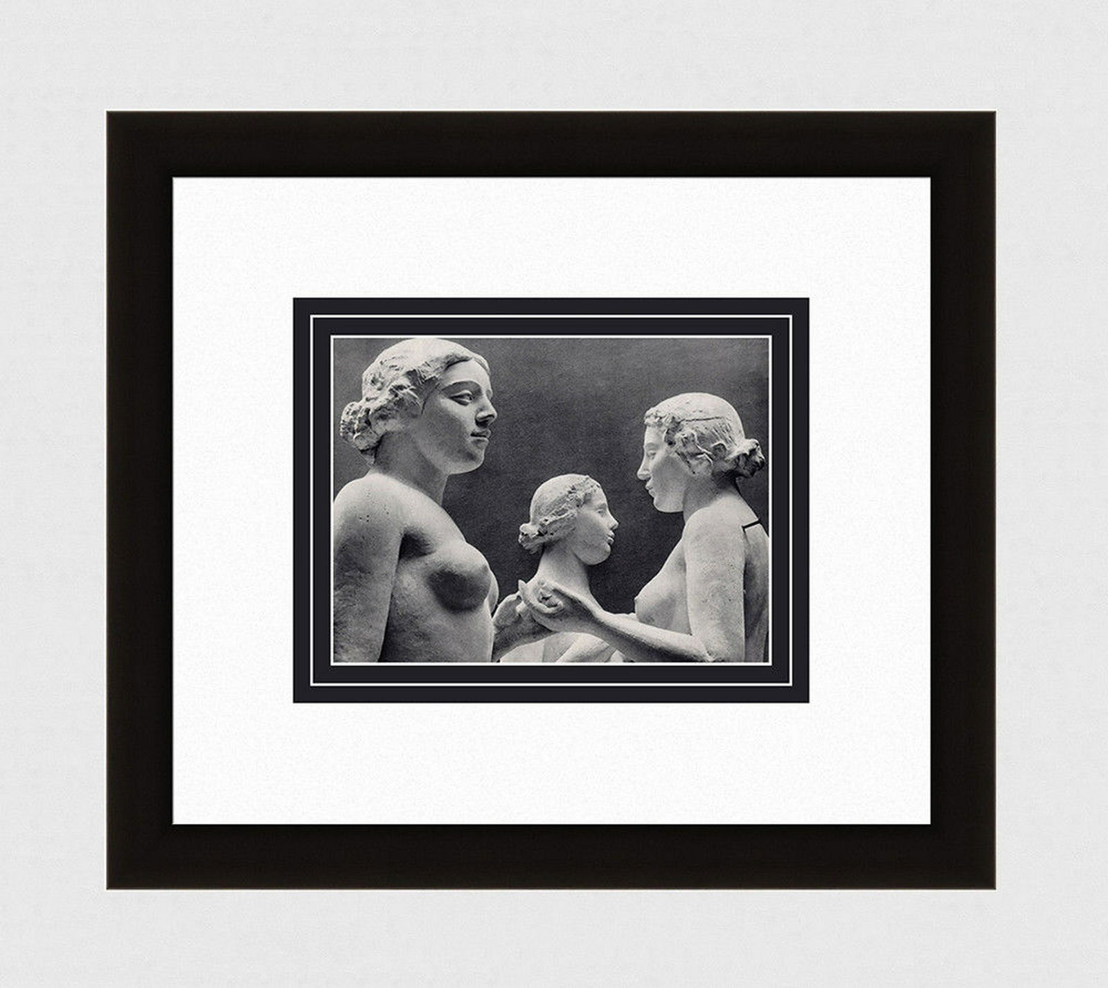 Blumenfeld Maillol 1930's Photogravure: Erwin Blumenfeld. (German, 1897 - 1969). Nude Sculpture IV - Aristide Maillol. Antique Photogravure. 1937-1940. Excellent. Teriade. Draeger Freres. Image size 6 1/8 x 8 1/8 inches. Approximately 15 x