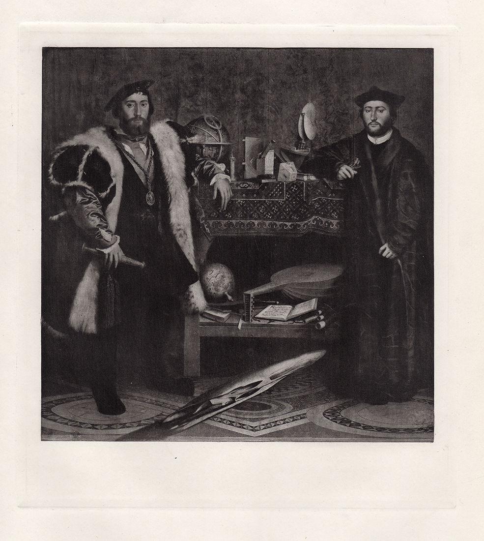 Thomas Rowlandson Lord Salisbury 1891 print: Thomas Rowlandson. (English, 1756-1827). Lord Salisbury, the Prince of Wurttemberg, and the Duke of Gloucester. Antique heliogravure on wove paper after the original by a Master Engraver. 1891. Excell