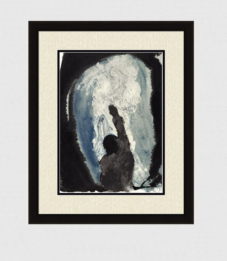 Dali Original Jehoiachin's Surrender 1967 Lithograph: Salvador Dali. "Egressusque est Ioachin rex Iuda ad regem Babylonis, ipse et mater eius et servi eius et principes eius.et suscepit eum rex Babylonis (Jehoiachin king of Judah, his mother, his attenda