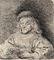1800s REMBRANDT B136 The Card Player DURAND - 3