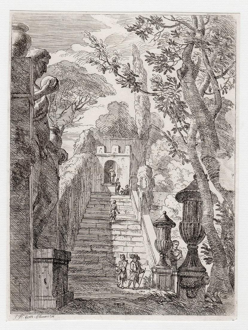 Jan Frans van Bloeman The Fountain at the top of the (1 of 2)