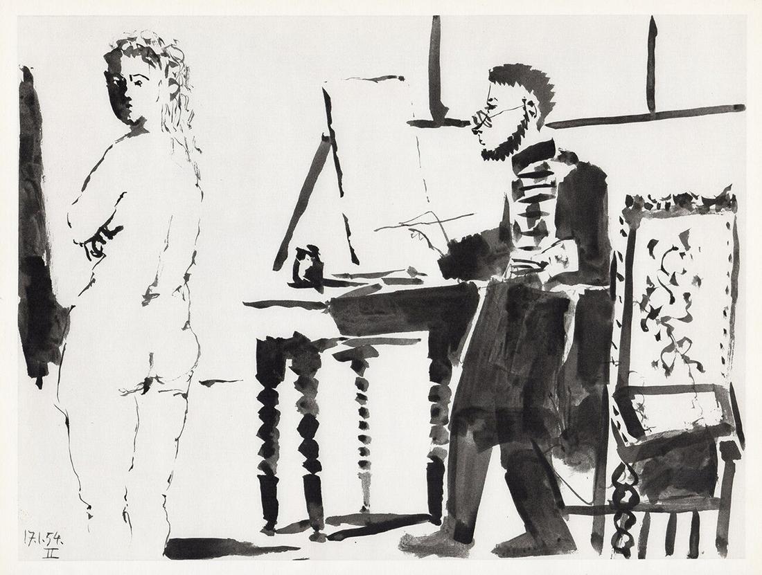 Pablo Picasso The Human Comedie LI 1954 Print (1 of 2)
