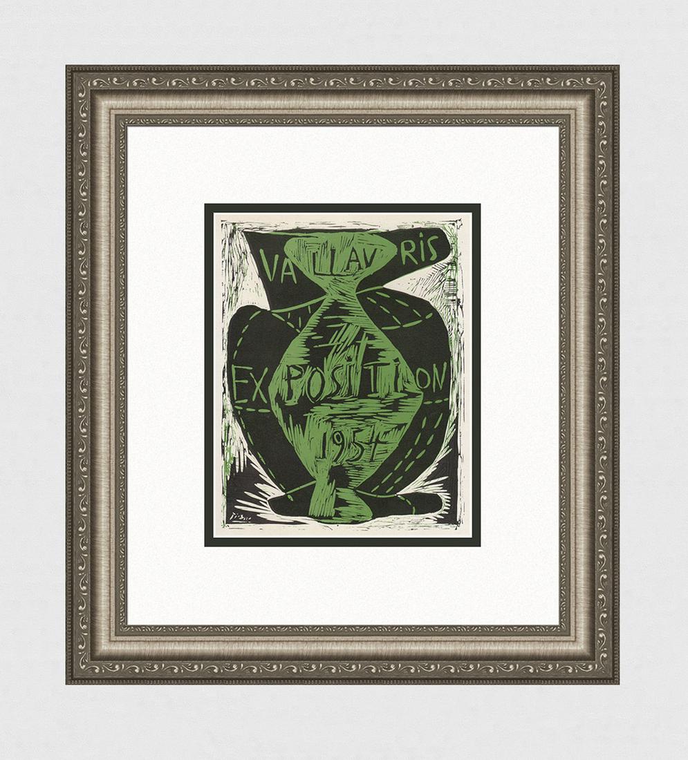 Pablo Picasso Exposition Vallauris 1954 lithograph (1 of 3)