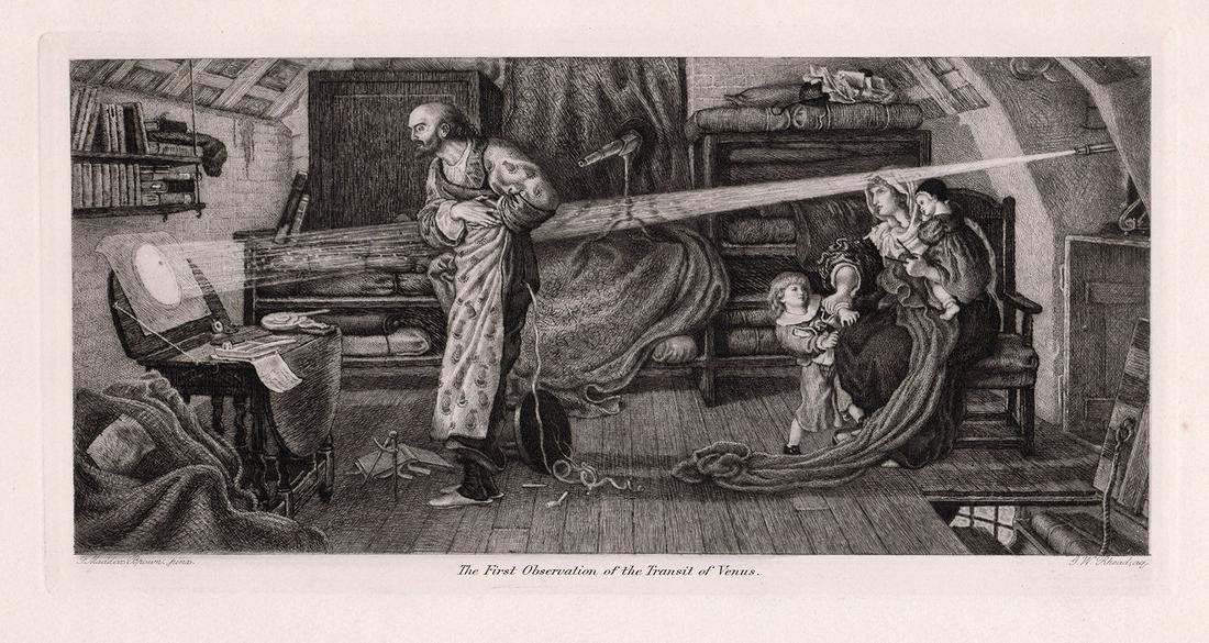 Ford Madox Brown First Observation of the Transit of (1 of 2)