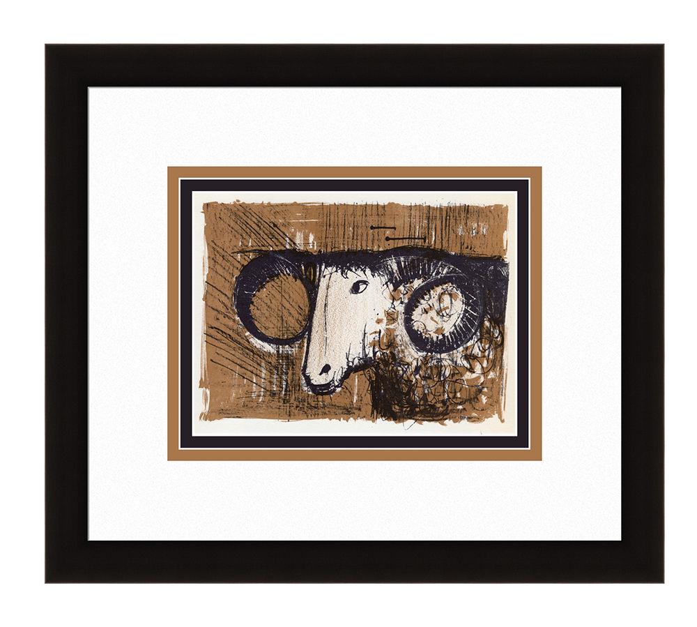 Bernard Buffet The Ram 1967 lithograph (1 of 2)
