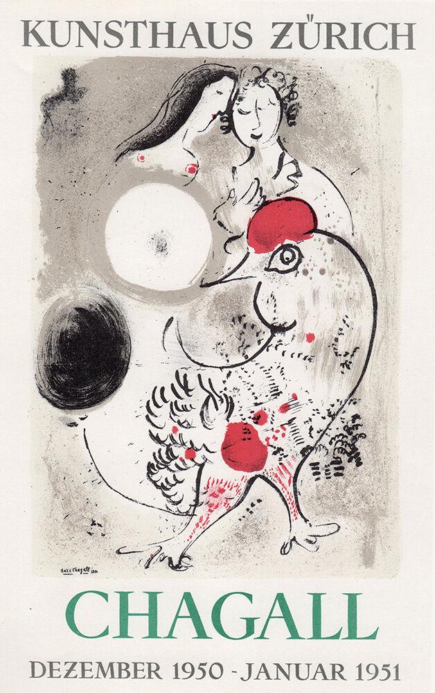 Marc Chagall Chagall 1959 Lithograph Signed (1 of 1)