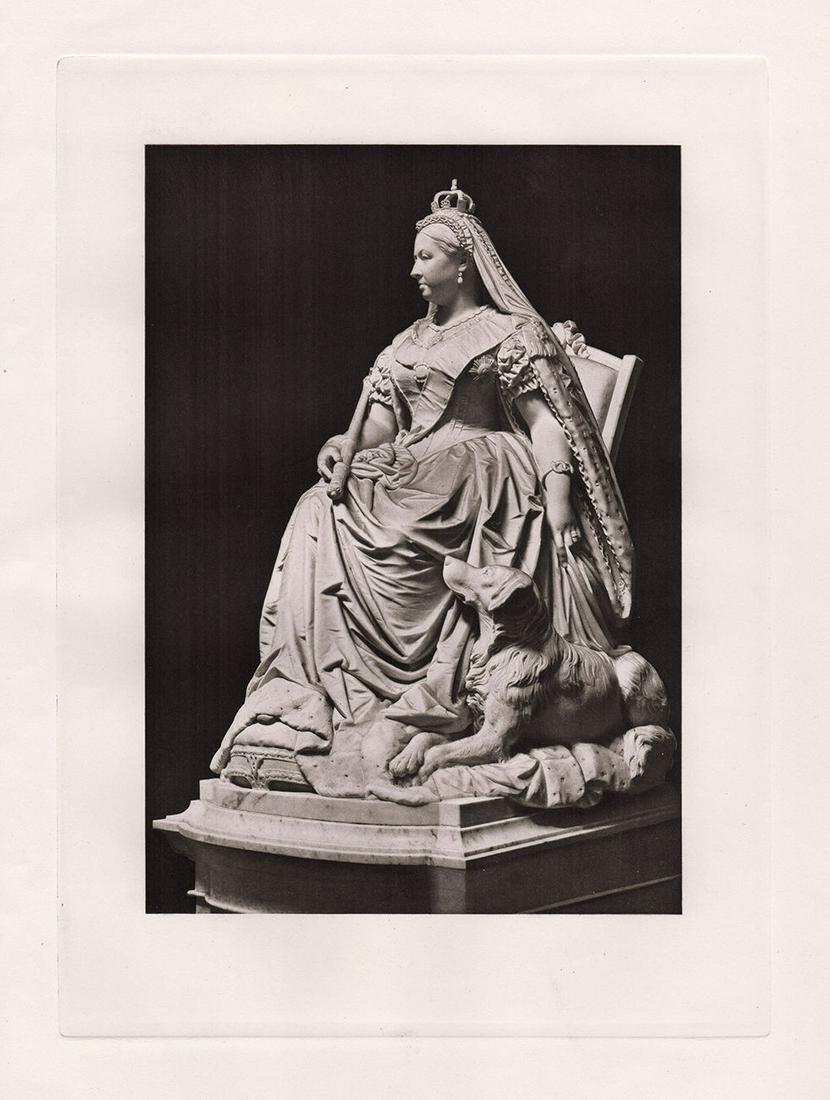 Sir Joseph Statue of Queen Victoria 1885 print (1 of 2)