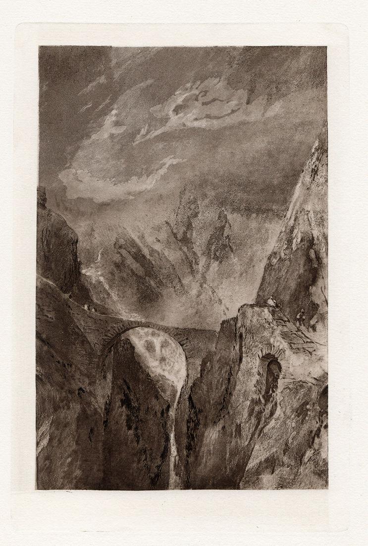 Joseph Mallord William Turner The Old Devil's Bridge (1 of 2)