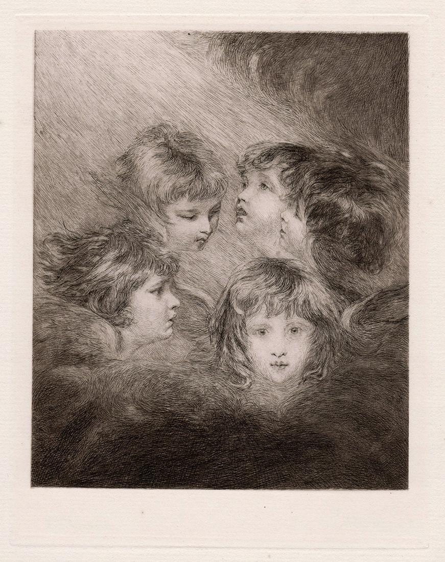 Sir Joshua Reynolds Heads of Angels (A Childâ€™s (1 of 2)