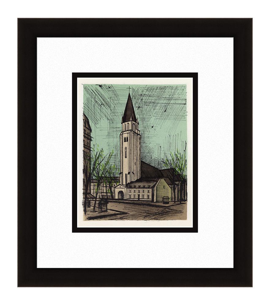 Bernard Buffet Saint Germain des Pres 1967 lithograph (1 of 2)