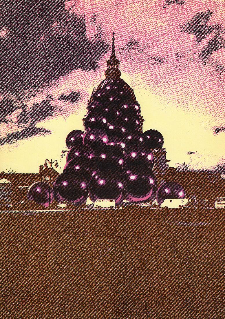 Pol Bury Sacre-CÅ“ur, Paris 1971 lithograph (1 of 2)