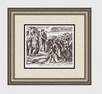 Raphael 1649 Engraving Vatican Moses presents the