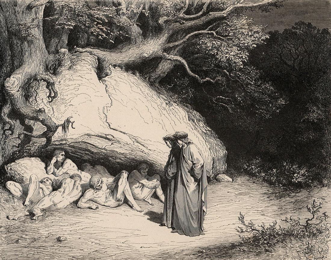 Gustave Dore Limbo (Dante's Divine Comedy Enferno) c. (1 of 2)