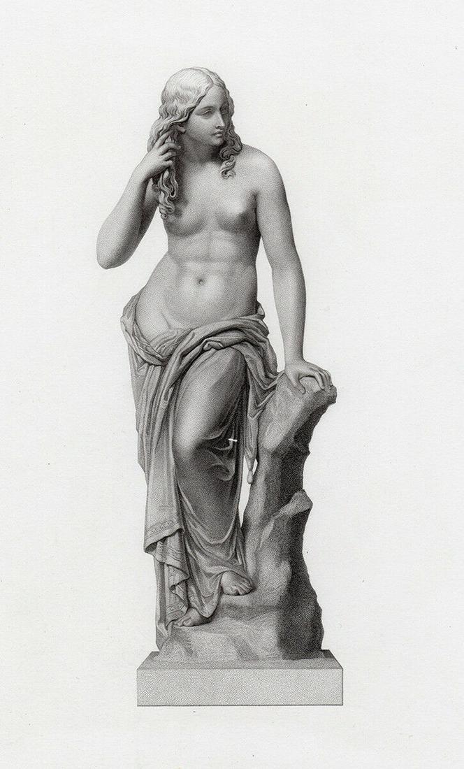 John Henry Foley Egeria 1857 engraving (1 of 2)