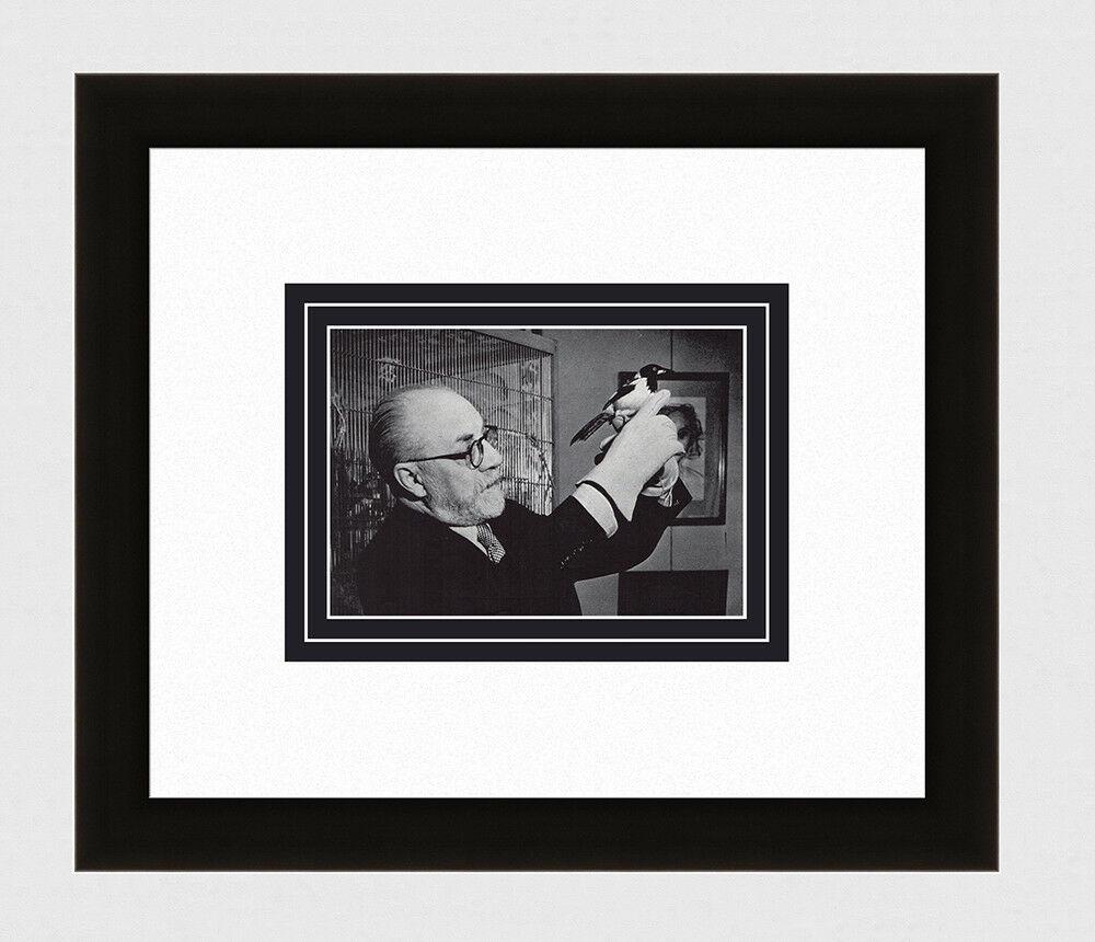 Brassai Henri Matisse's Aviary in his Paris Studio: Brassai. (Hungarian-French, 1899-1984). Henri Matisse's Aviary in his Paris Studio. Antique Photogravure. 1937-1940. Excellent. Teriade. Draeger Freres. Image size 4 3/4 x 6 3/4 inches. Approximately